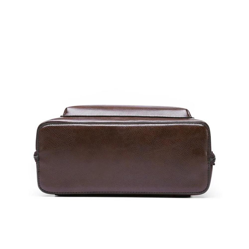 Classic Double-Zip Sleek Backpack