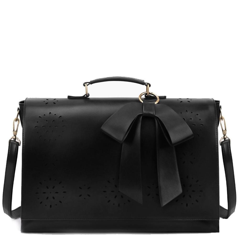 Graceful Bow-Tie Satchel