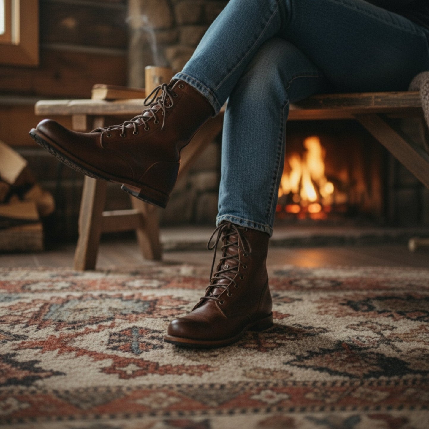 Isabella | Women's Casual Lace-Up Boots