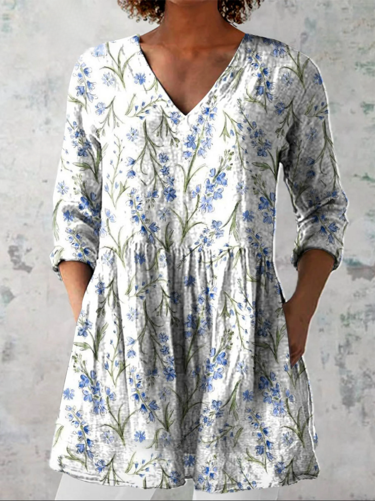 Isolde | Boho Print Long Shirt