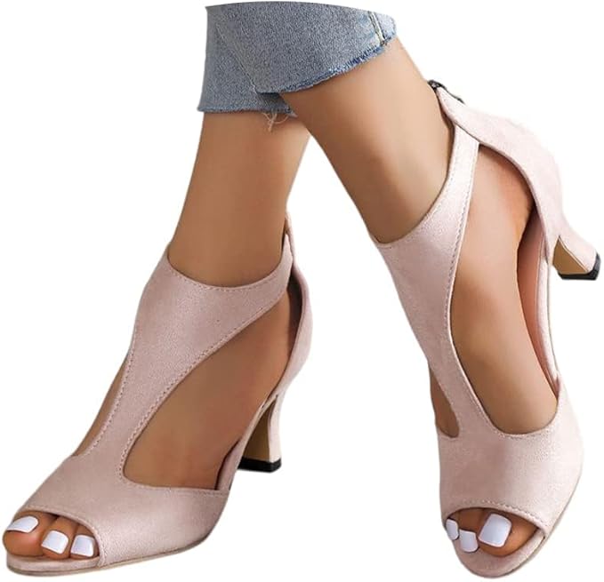 Elara | Zippered Comfort Sandals