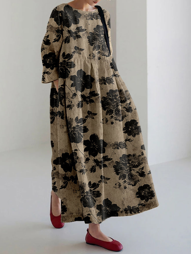 Juno | Women's Floral Relaxed Maxi Dress