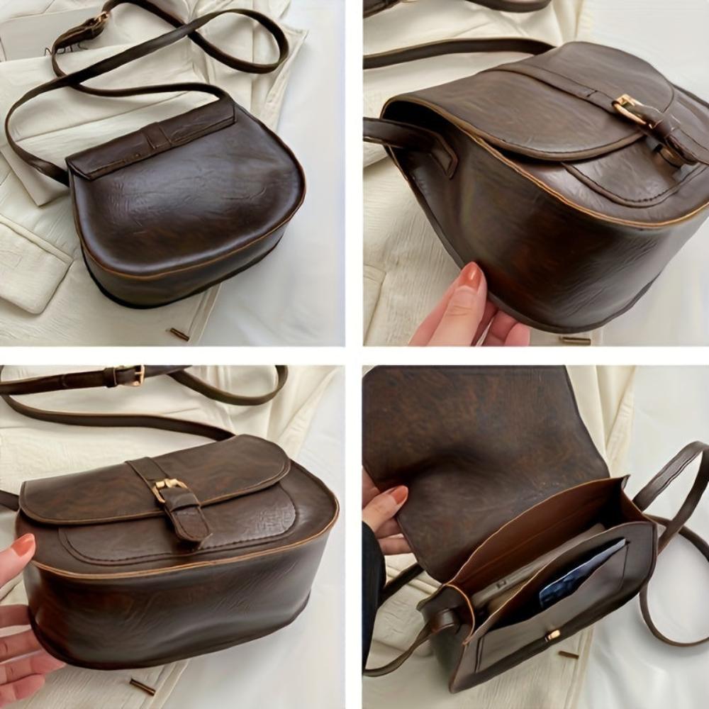 Evelyn Classic Saddle Crossbody