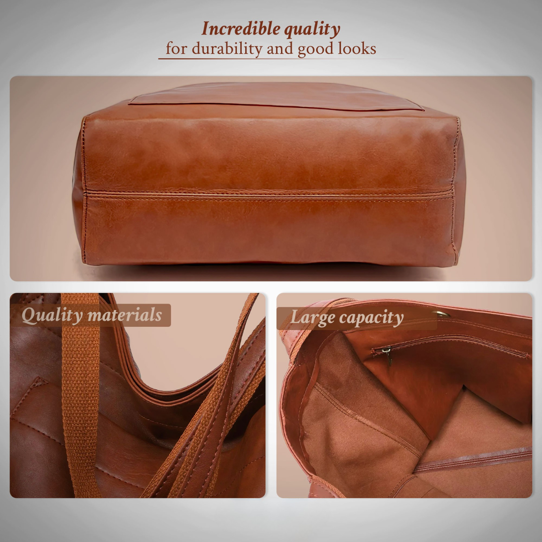 Lorena Modern Chic Leather Bag