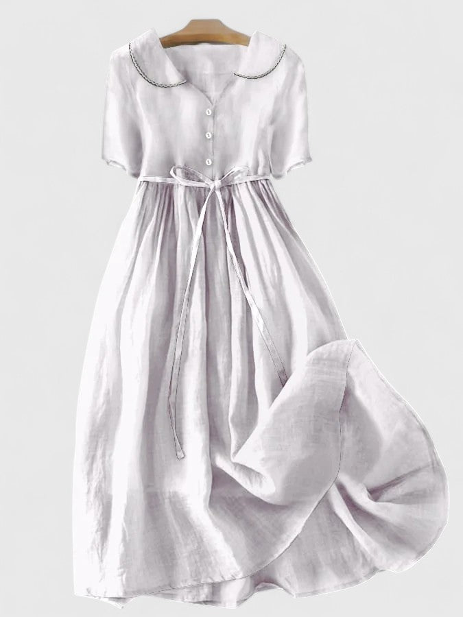 Lara | Classic Soft Linnen Dress