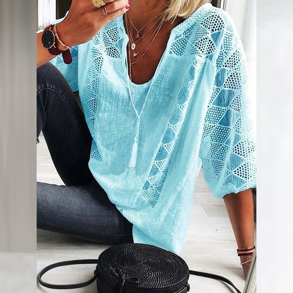 Harper | Breezy Cotton Comfort Blouse