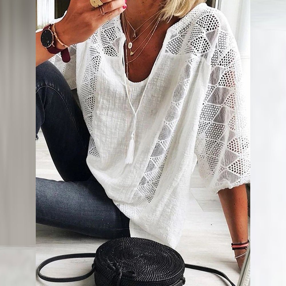 Harper | Breezy Cotton Comfort Blouse