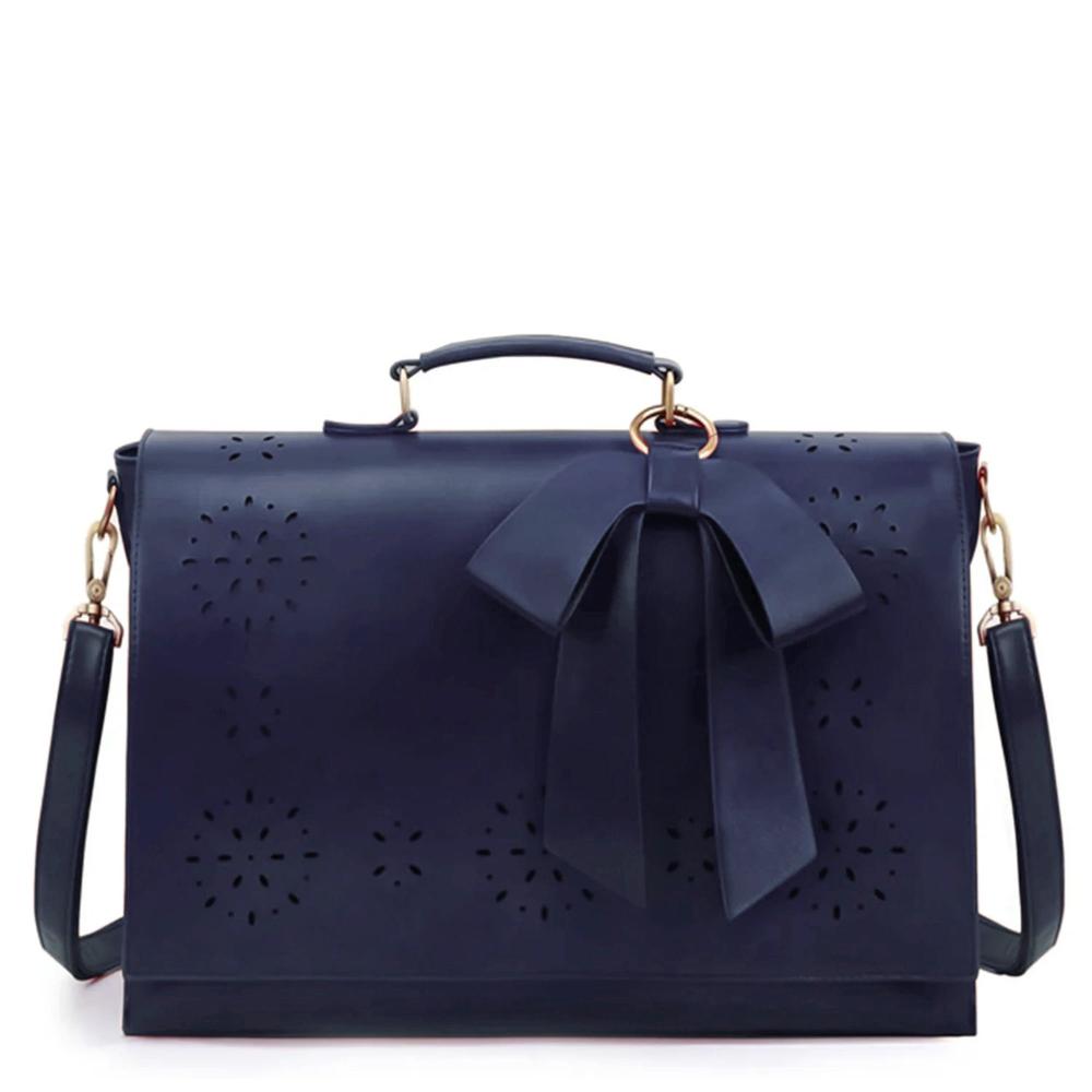 Graceful Bow-Tie Satchel