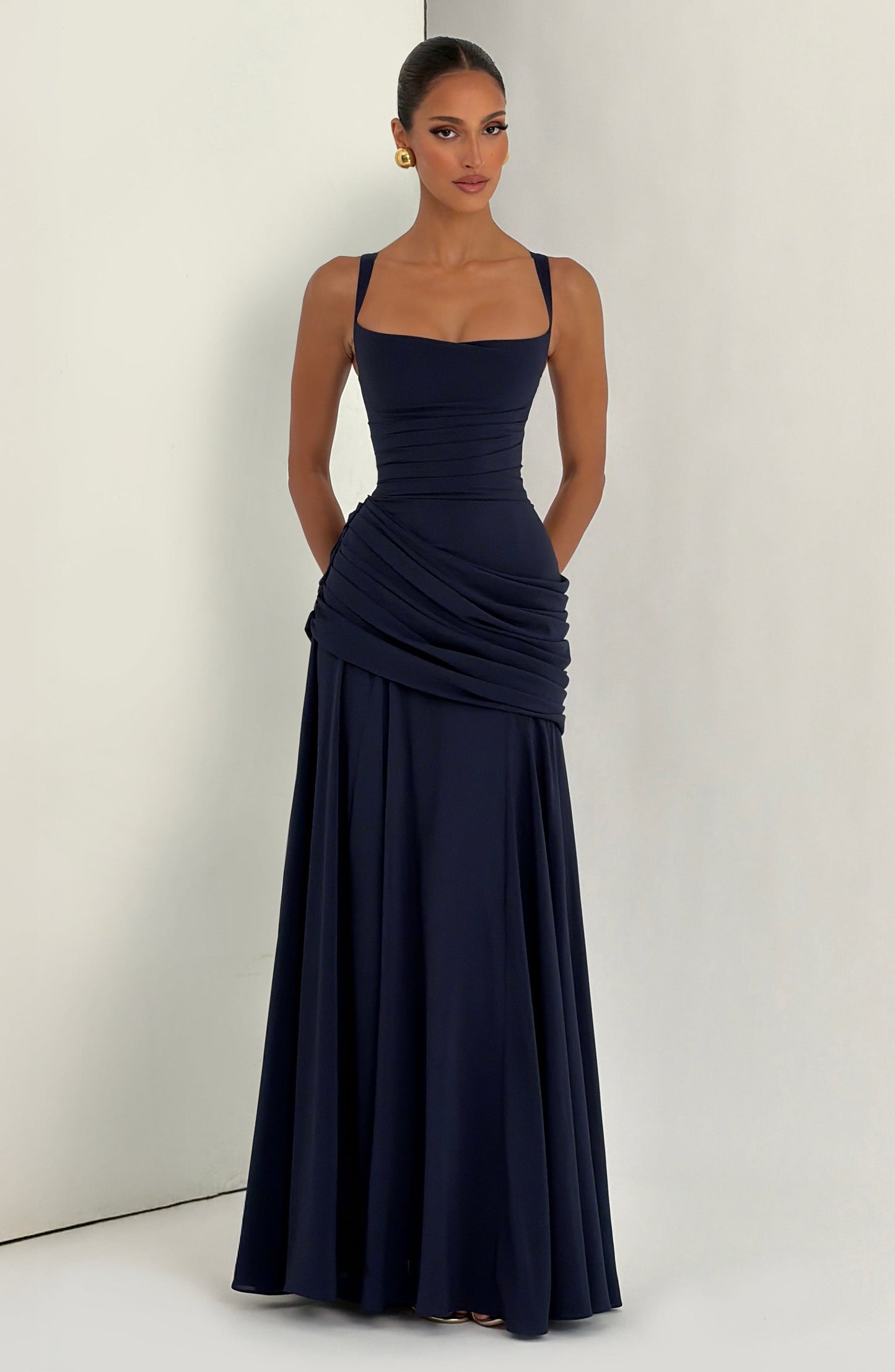 Claire | Women's Elegant Maxi Wedding Guest Dress