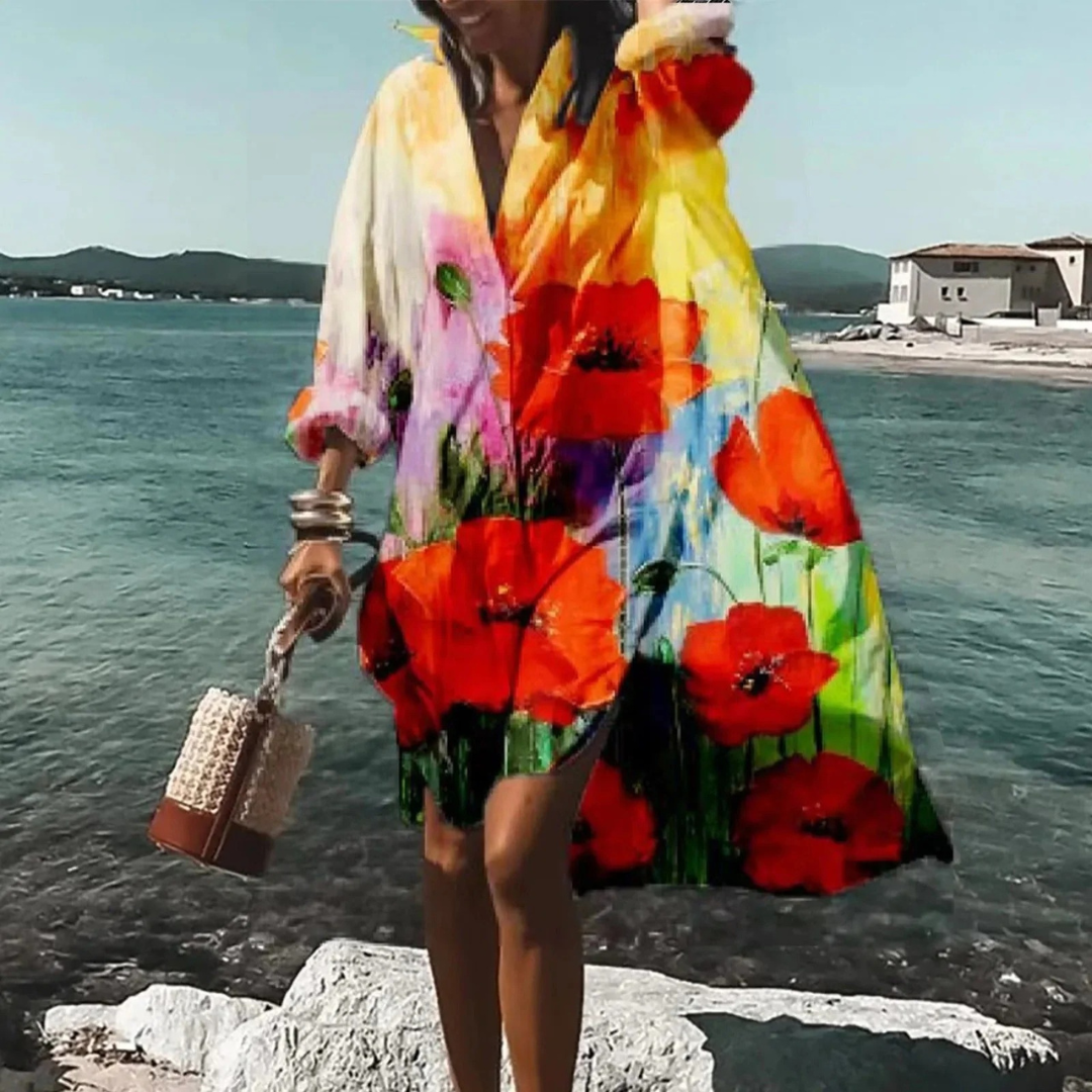 Anaya | Women's Summer Printed Midi Dress