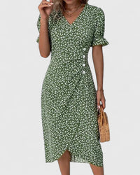 Sadie | Women's Summer Floral Wrapped Dress