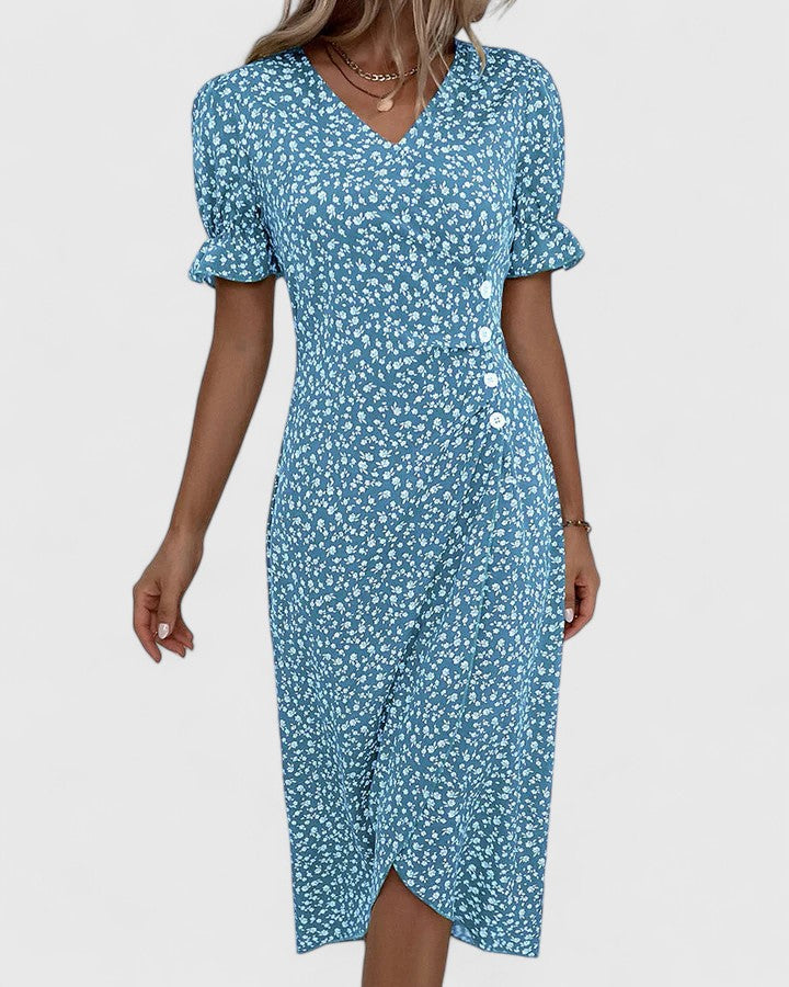 Sadie | Women's Summer Floral Wrapped Dress