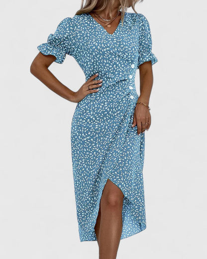 Sadie | Women's Summer Floral Wrapped Dress