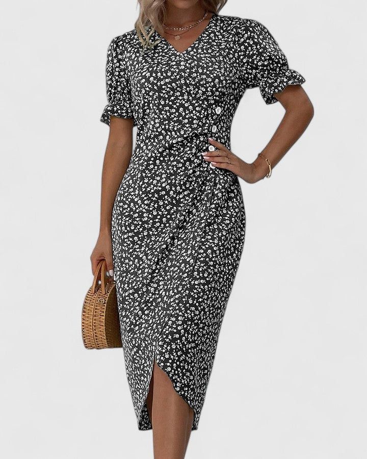 Sadie | Women's Summer Floral Wrapped Dress