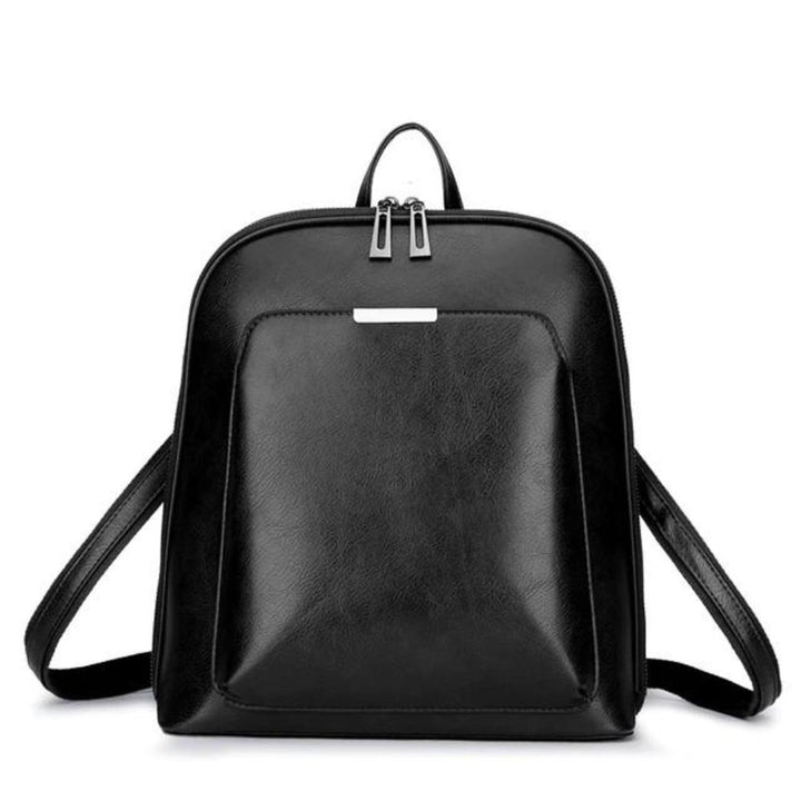 CLASSIC DOUBLE-ZIP SLEEK BACKPACK