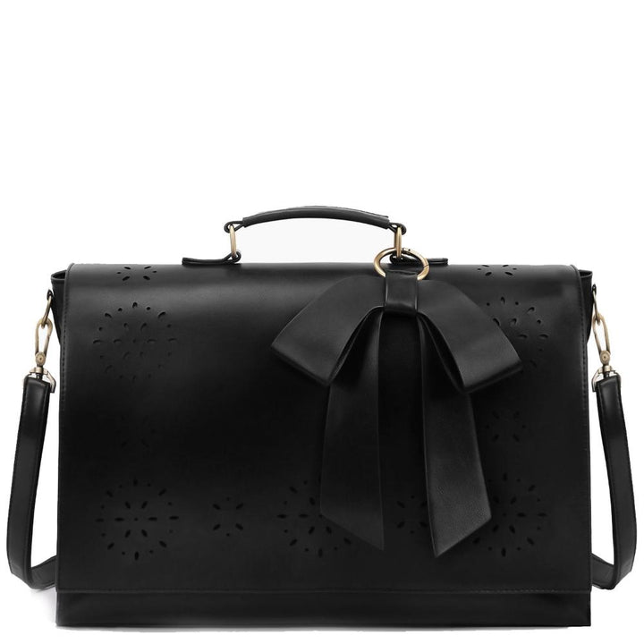 GRACEFUL BOW-TIE SATCHEL