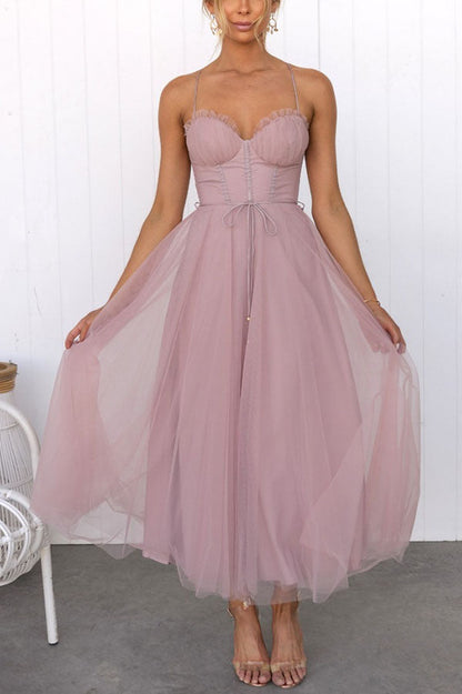 Ariana | Women's Elegant Formal Midi Dress