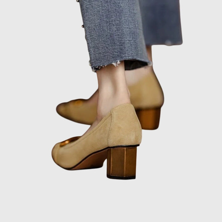 Charlotte | Women's Vintage Orthopedic Block Heels