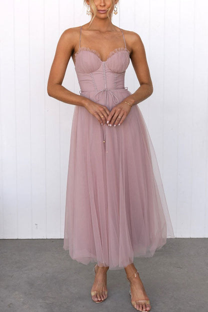 Ariana | Women's Elegant Formal Midi Dress