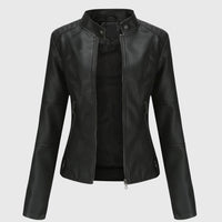 Emily | Women's Casual Leather Biker Jacket