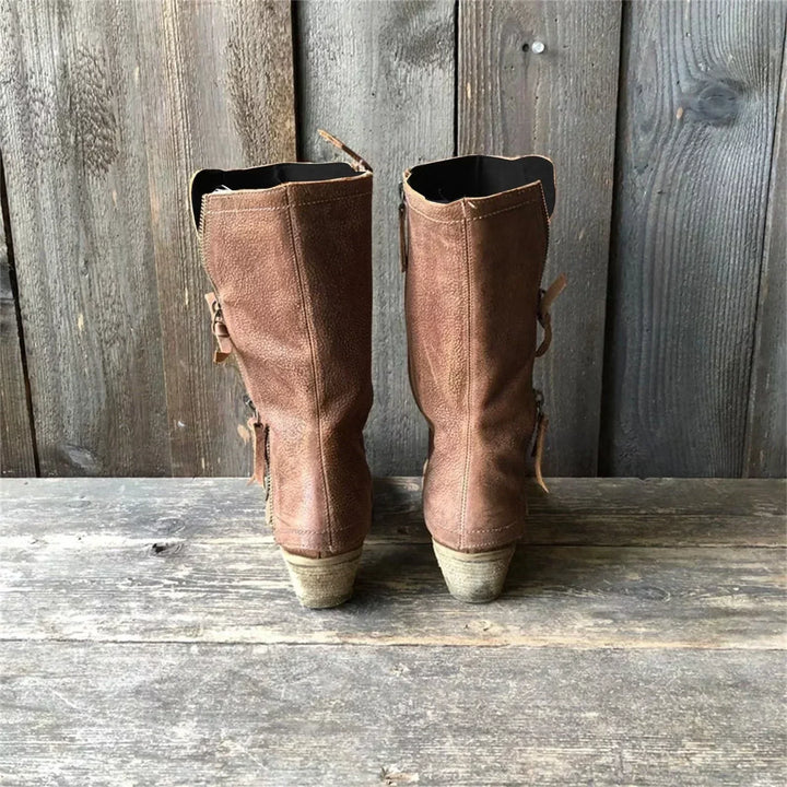 Ophelia | Women’s Classic Round Toe Cowboy Boots