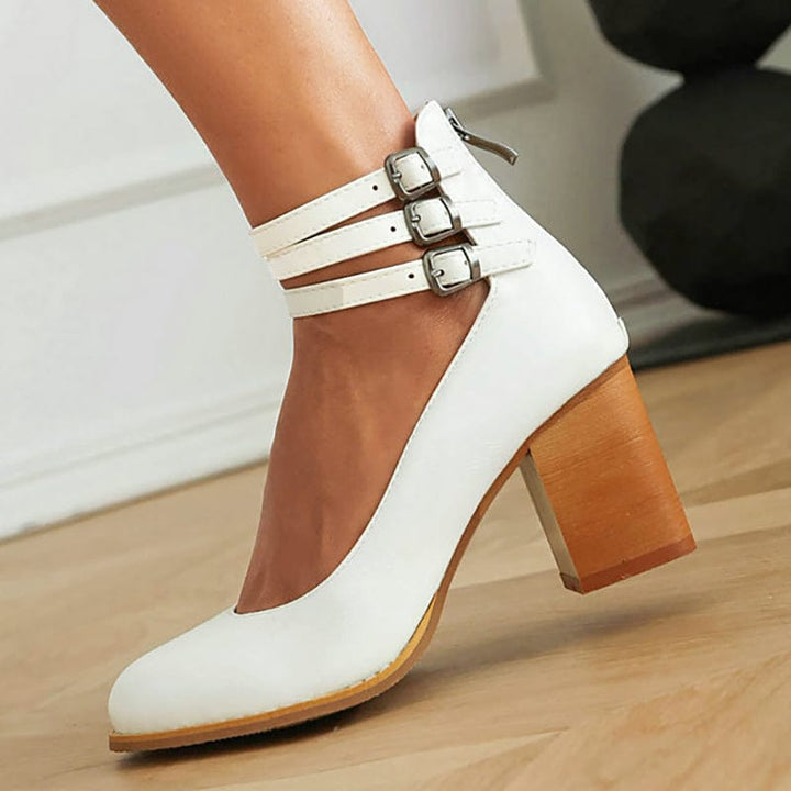 Vanessa | Women's Strapped Block Heel Sandals