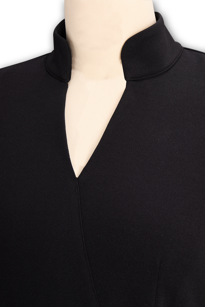 CLARIBEL | REFINED BLACK DRESS