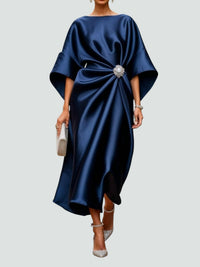 Lucy | Women's Elegant Satin Evening Dress