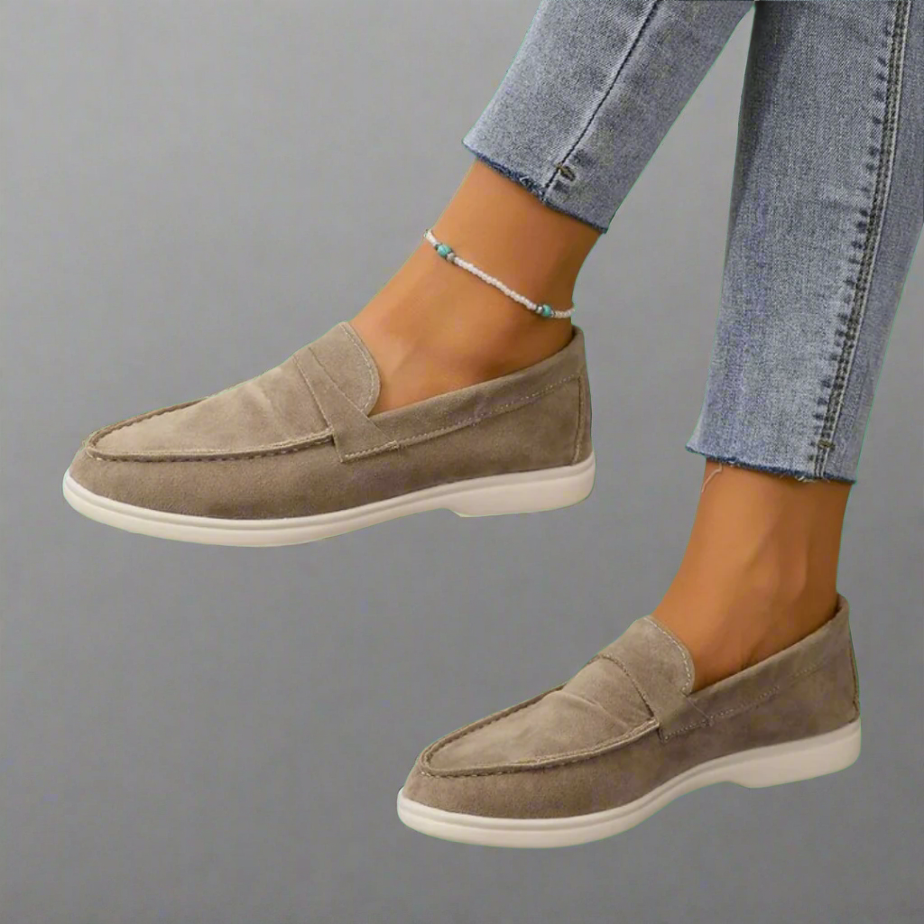 Olive | Women's Classic Orthopedic Slip-on Loafers