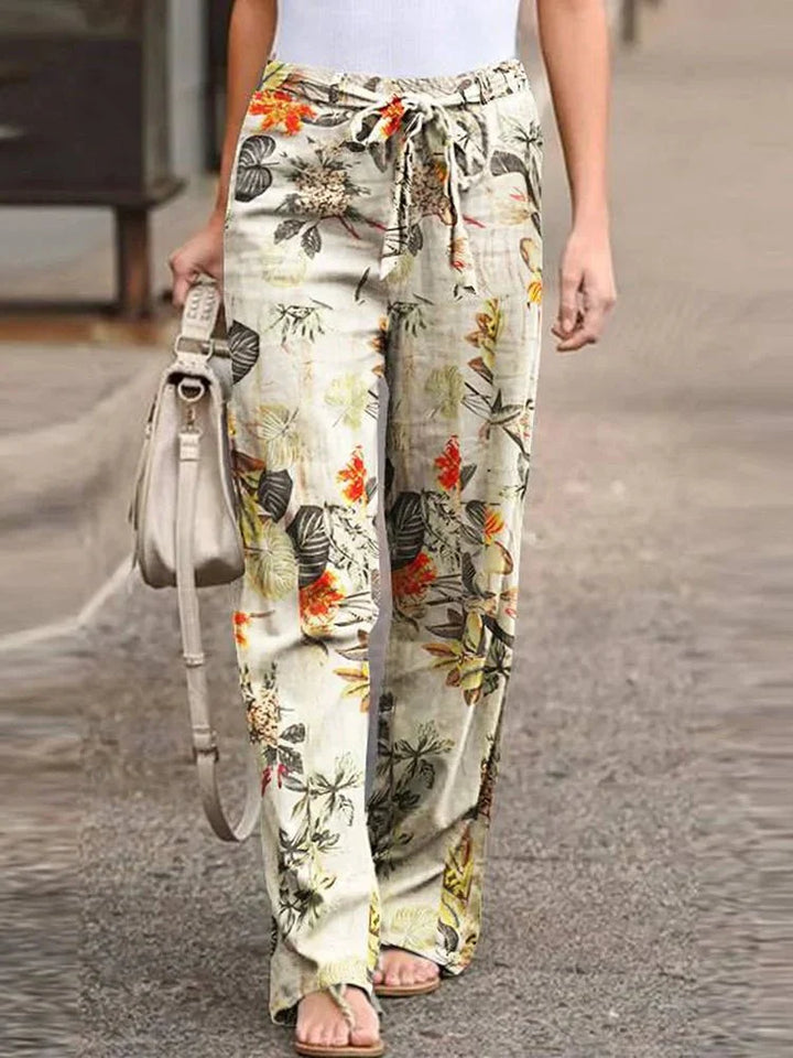 Dahlira | Women's Relaxed Fit Floral Pants