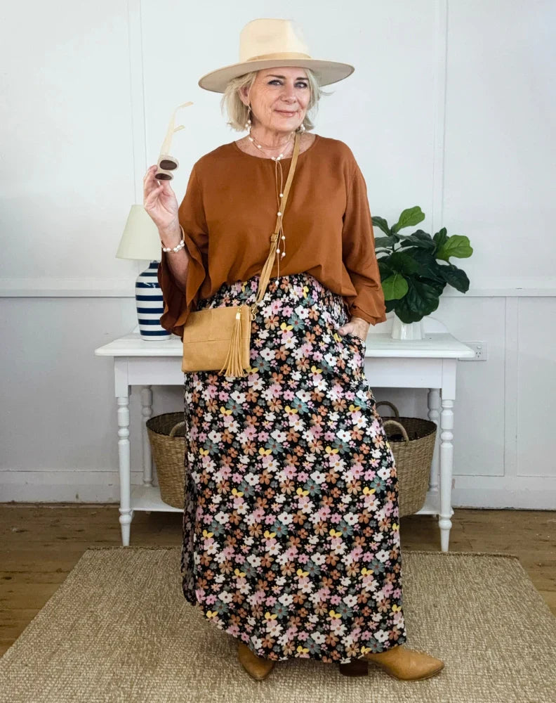 Darielle | Women's Relaxed Fit Summer Maxi Skirt