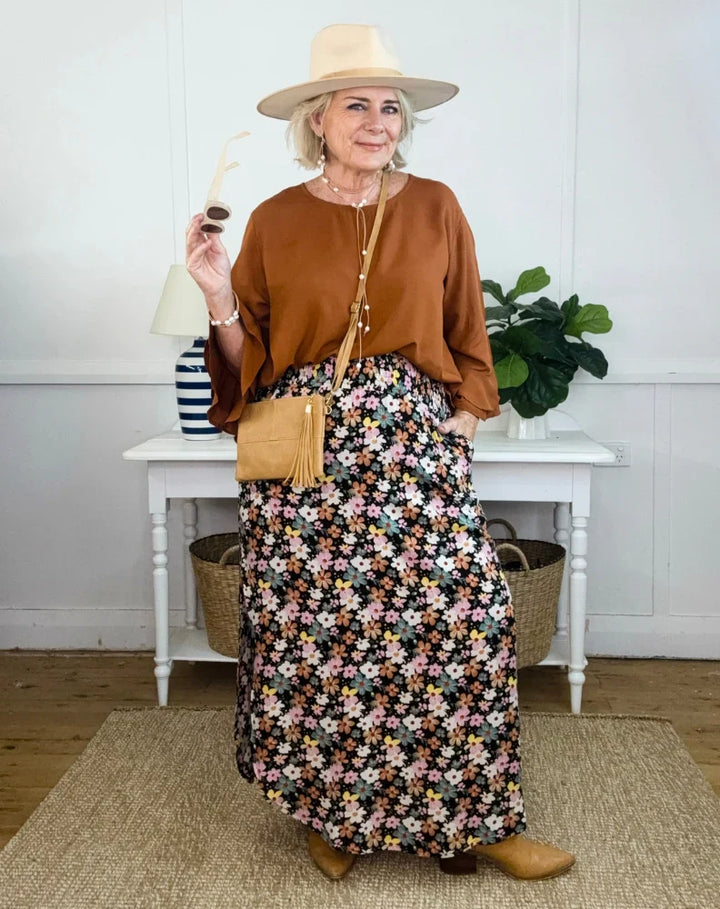 Darielle | Women's Relaxed Fit Summer Maxi Skirt