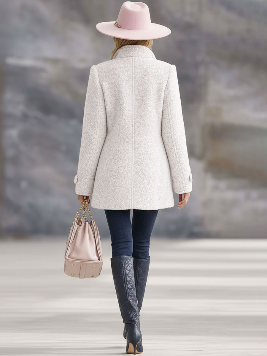 Alia | Women's Casual Fleece Zip Coat Jacket