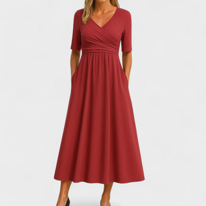IDA | ELEGANT SUMMER MIDI DRESS