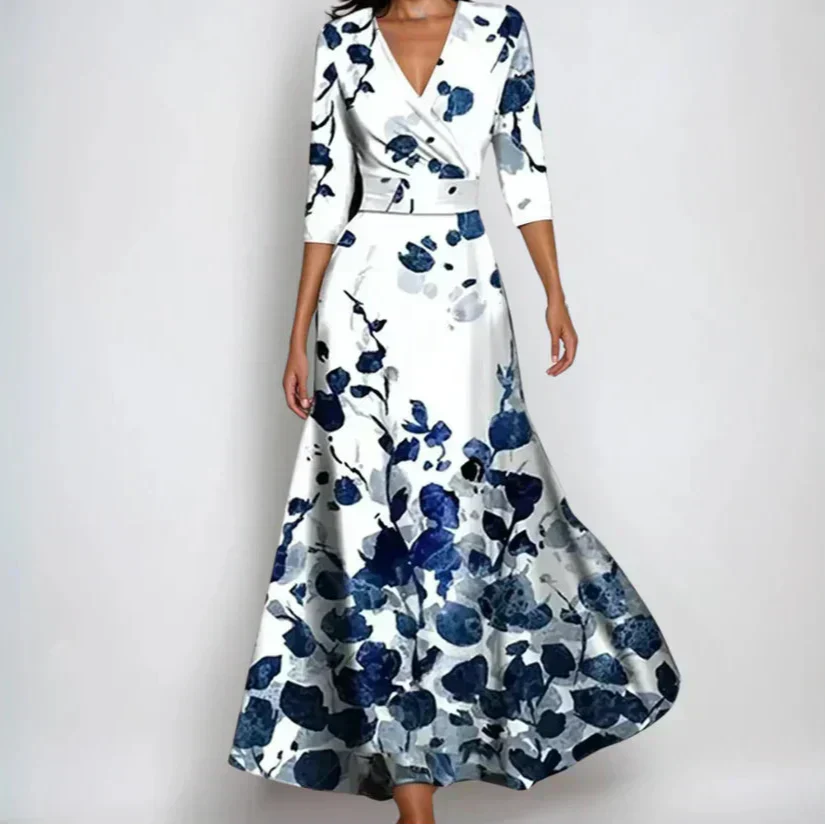 Emilia | Women's Elegant Floral Wedding Guest Dress
