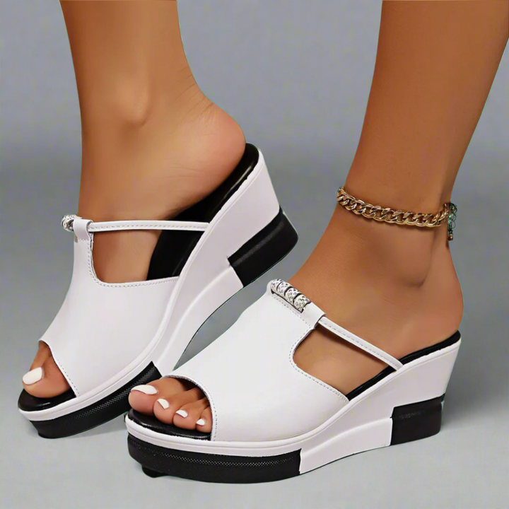 NARELLE | SUPPORTIVE HIGH-HEEL SANDALS