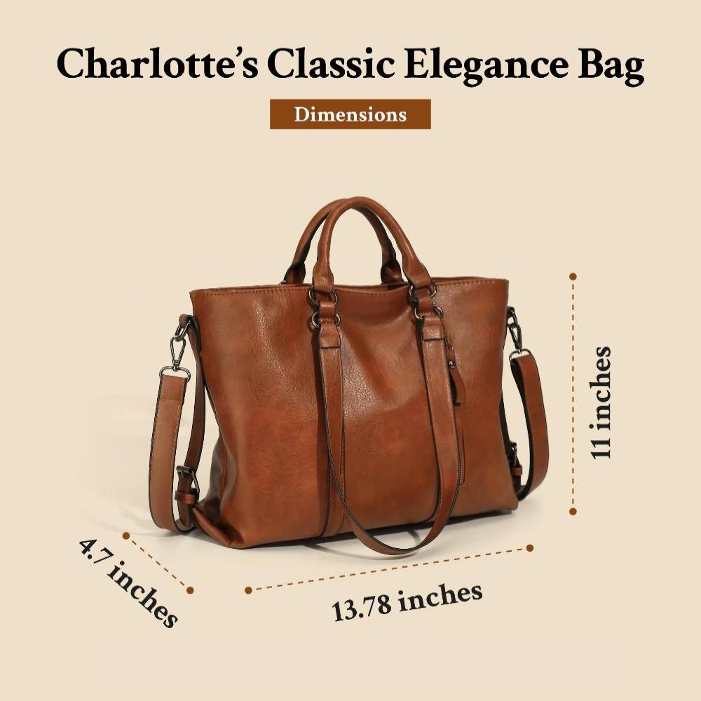 CHARLOTTE CLASSIC VINTAGE TOTE