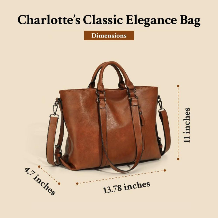 CHARLOTTE CLASSIC VINTAGE TOTE
