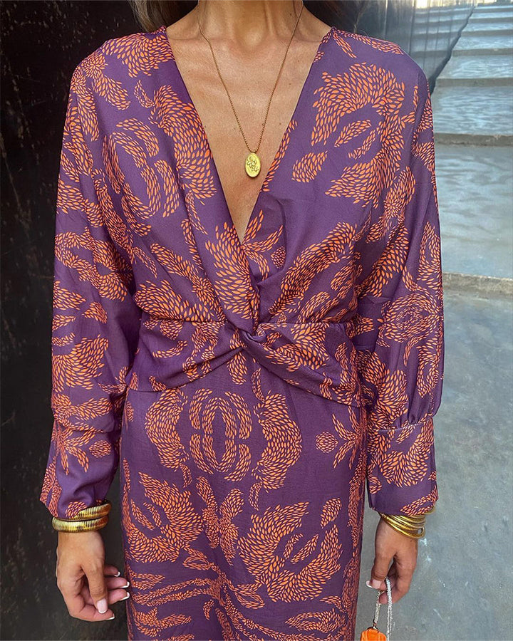 ARIELLE™ BOHO CHIC WRAP DRESS