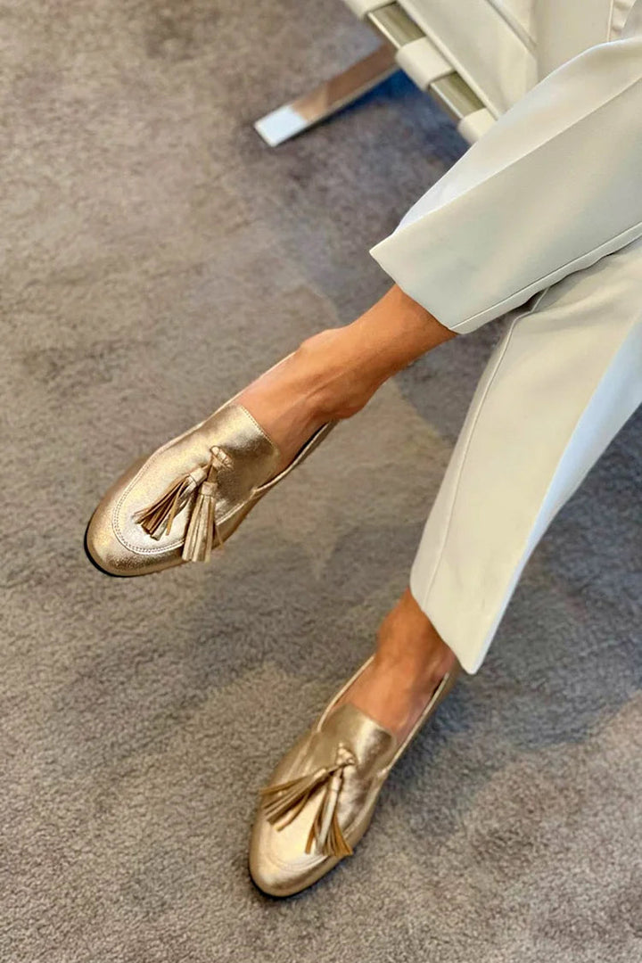 Alessia | Women's Elegant Tassel Moccasins