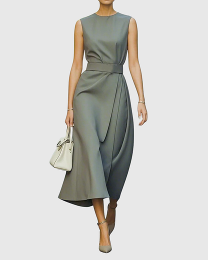 Amelia | Women's Elegant Sleeveless All-Day Dress