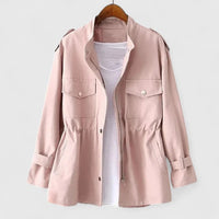 Scarlett | Women's Elegant Tailored Zipper Overcoat