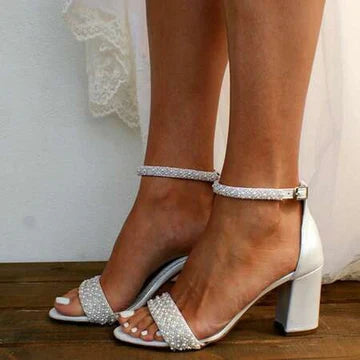 Dasha | Women's Summer Wedding Guest Sandal Heels