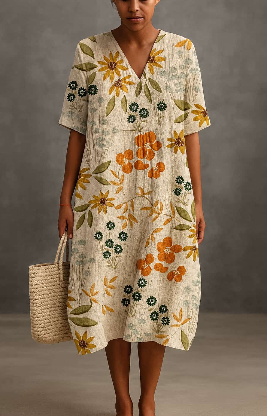 APOLONIA™ ARTISAN PRINT DRESS