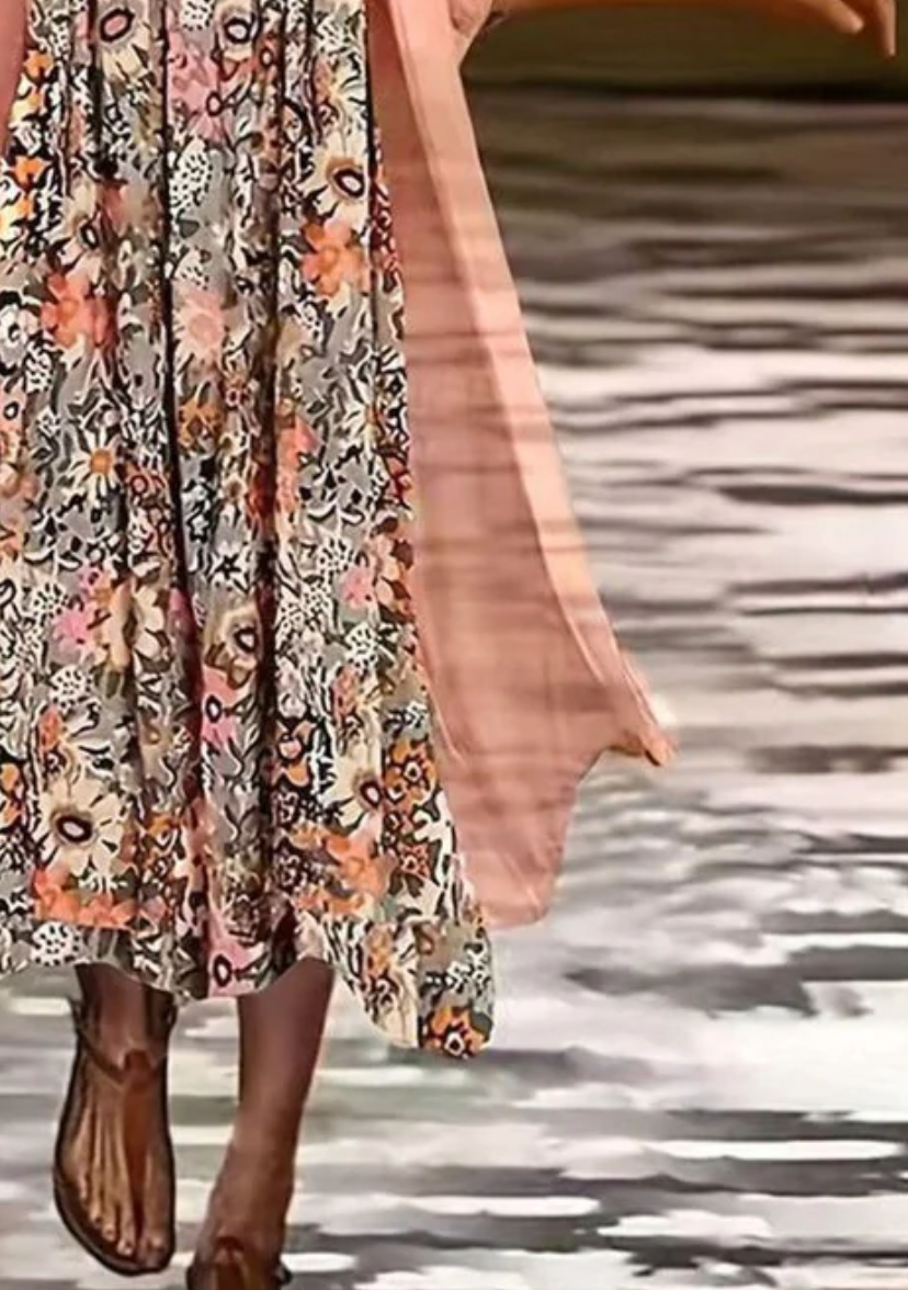 Maisie | Floral Boho Maxi Dress