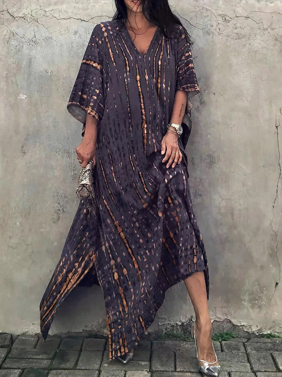 Scarlett | Women's Relaxed Fit Maxi Kaftan Dress