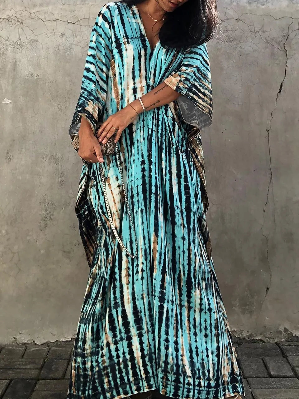 Scarlett | Women's Relaxed Fit Maxi Kaftan Dress