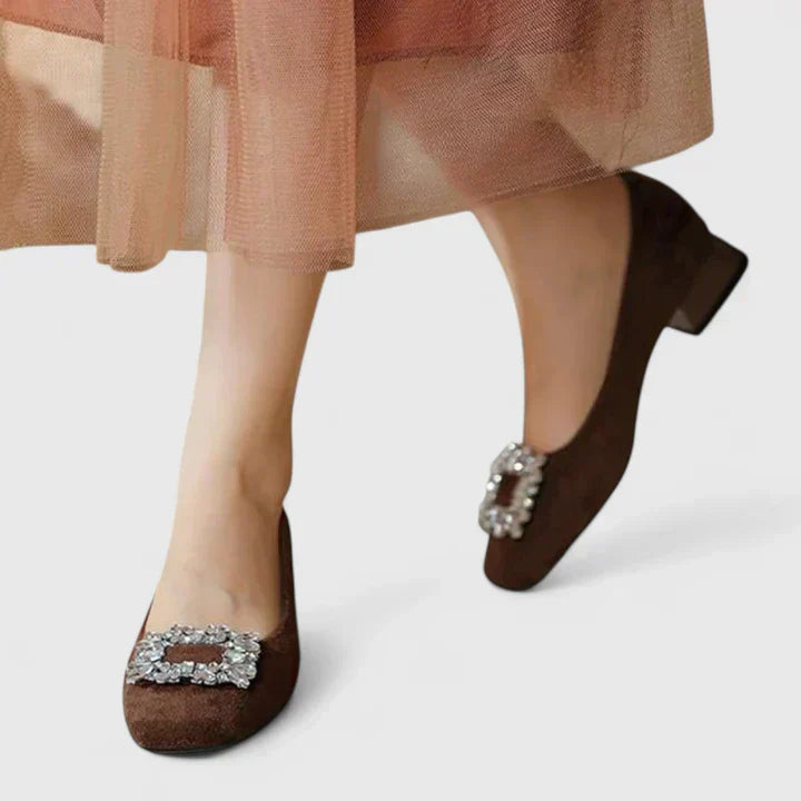 Emily | Women's Orthopedic Low Heel Ballerinas