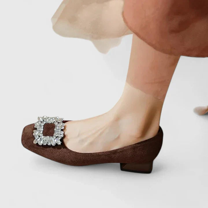 Emily | Women's Orthopedic Low Heel Ballerinas