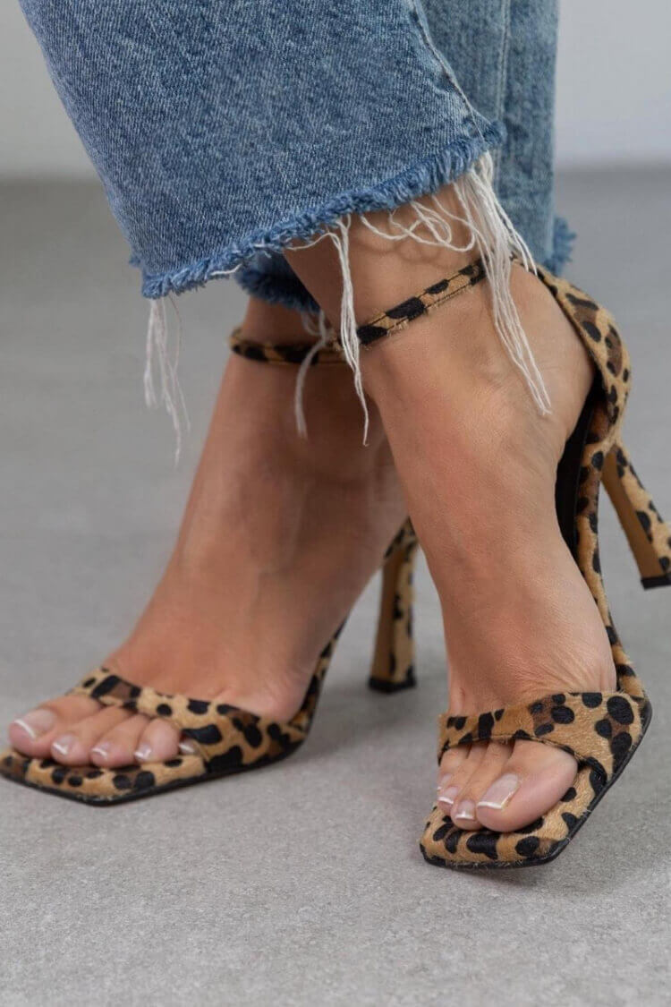 Valencia | Women's Elegant Leopard High Heels